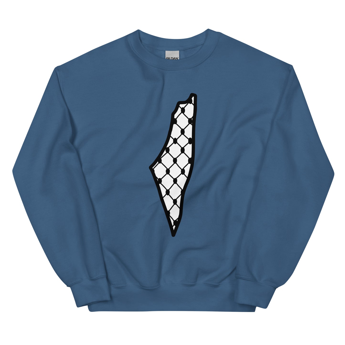 Prints of Palestine: Keffiyeh Crewneck