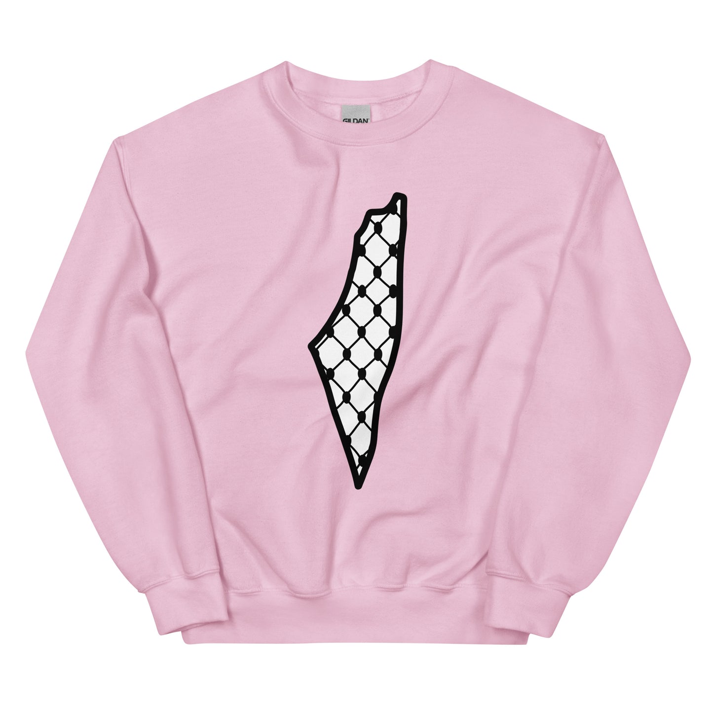 Prints of Palestine: Keffiyeh Crewneck