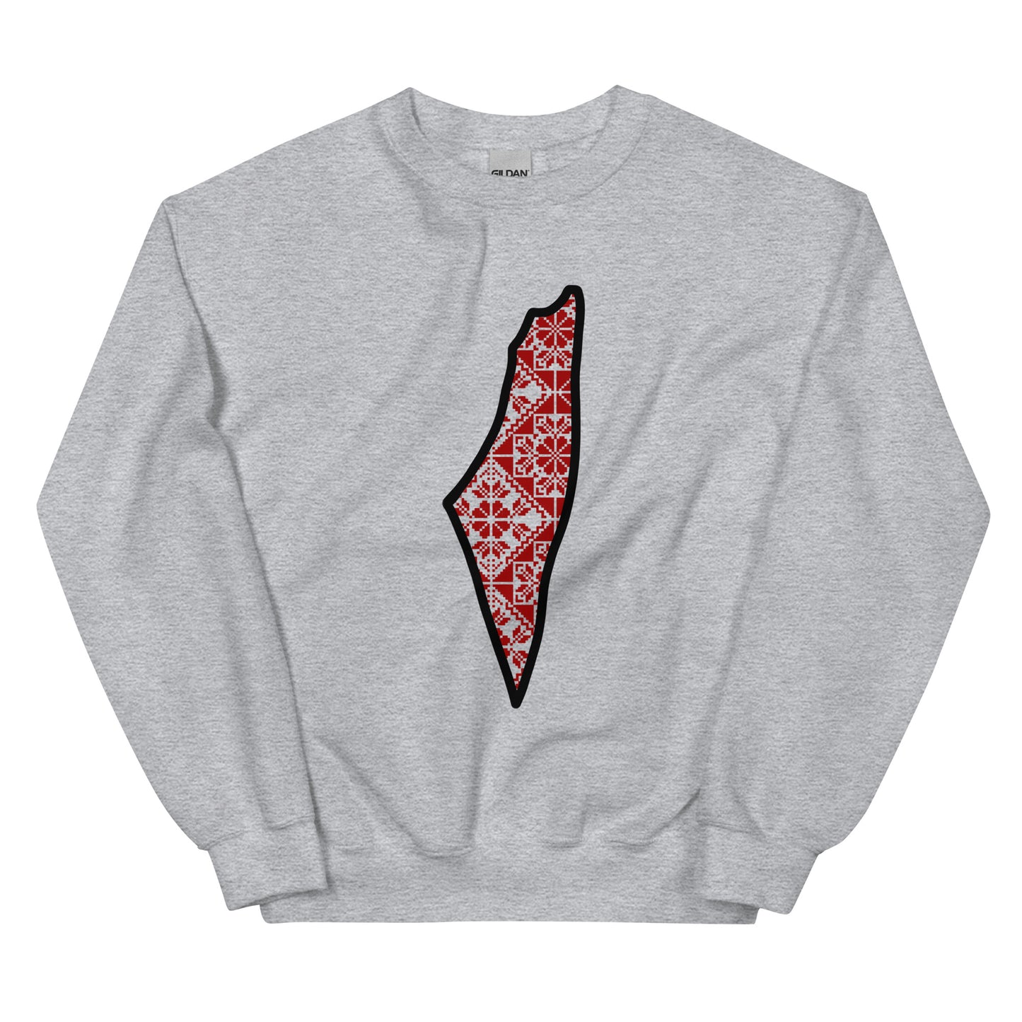 Prints of Palestine: Tatreez Crewneck