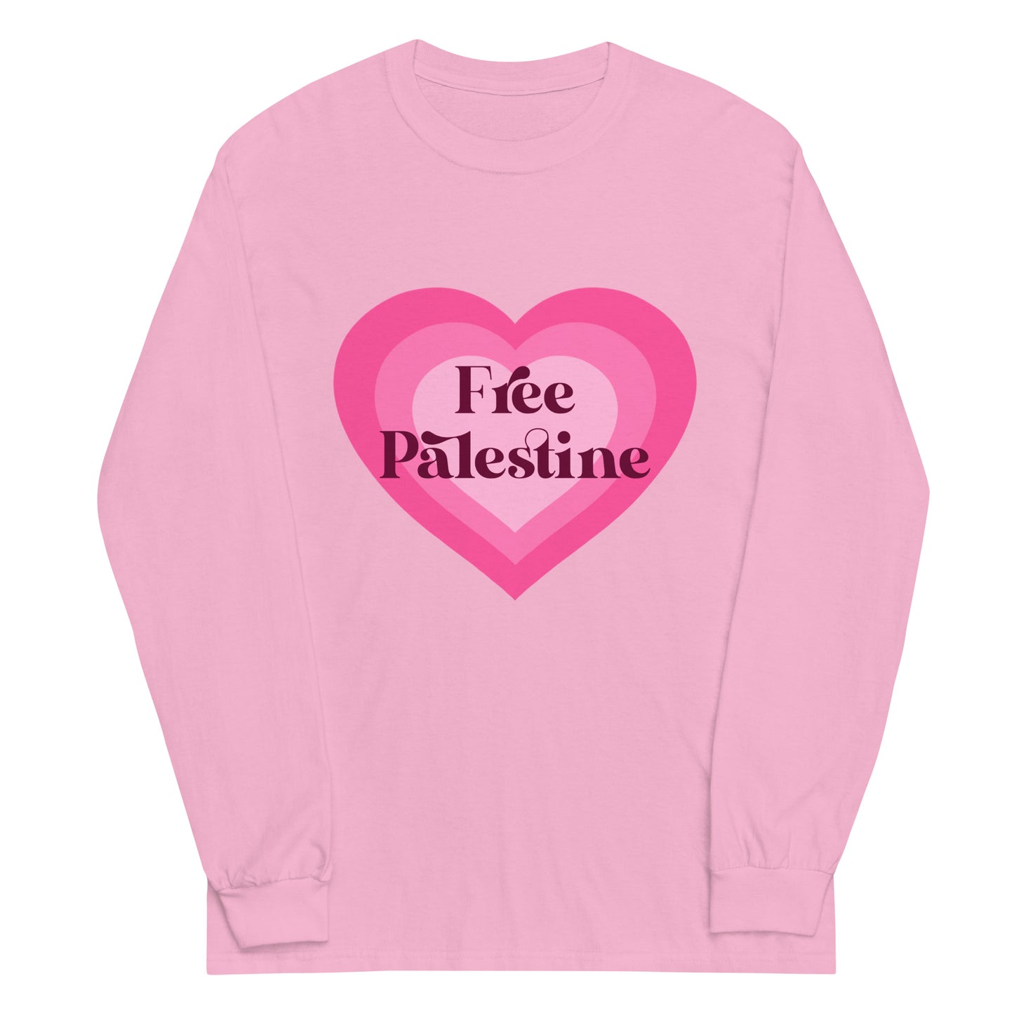 💗Free Palestine💗  Long Sleeve Shirt