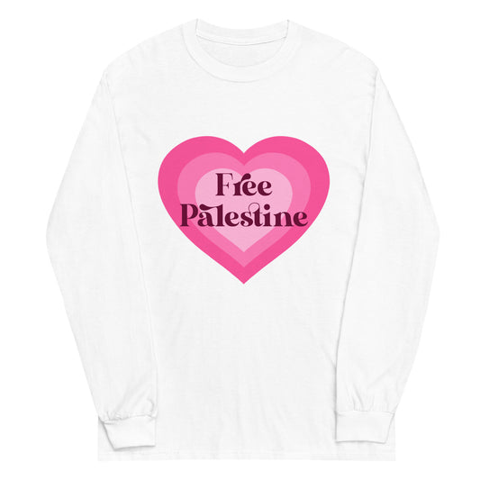 💗Free Palestine💗  Long Sleeve Shirt