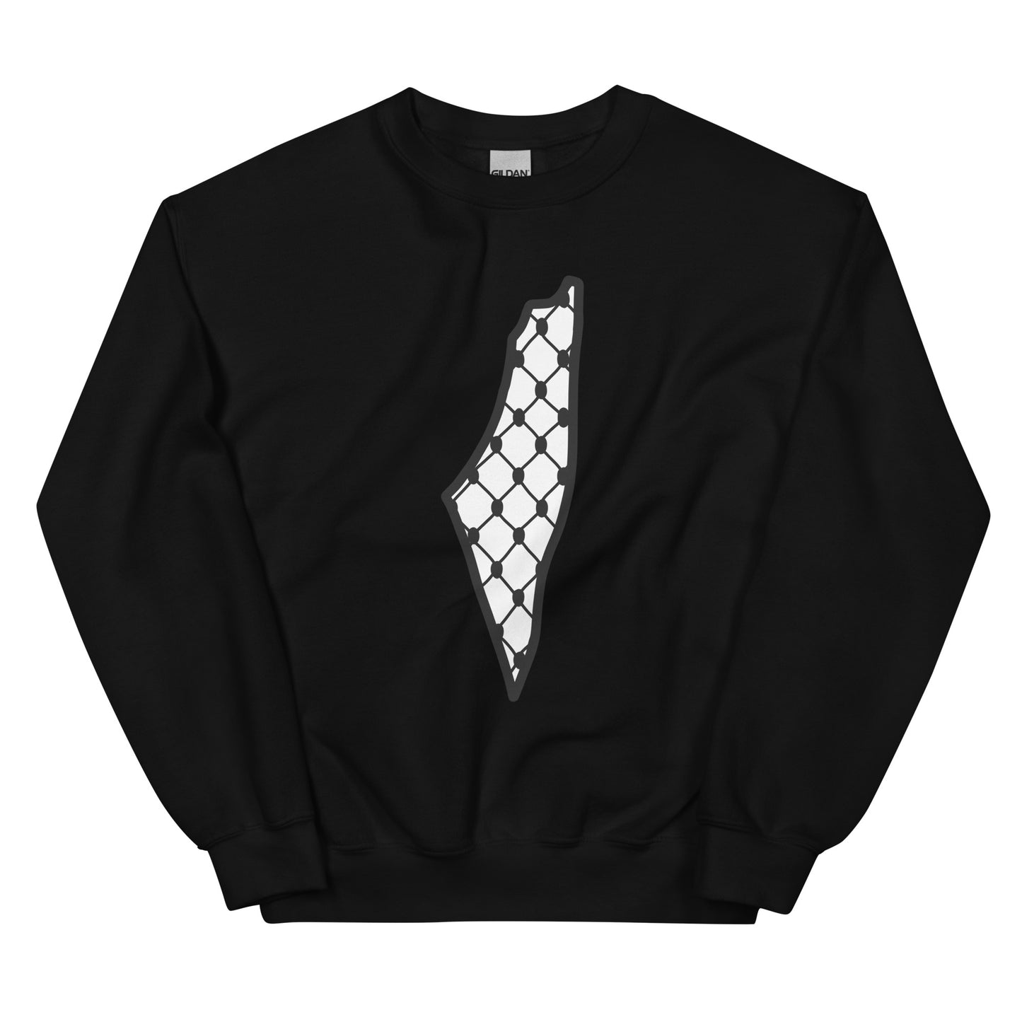 Prints of Palestine: Keffiyeh Crewneck