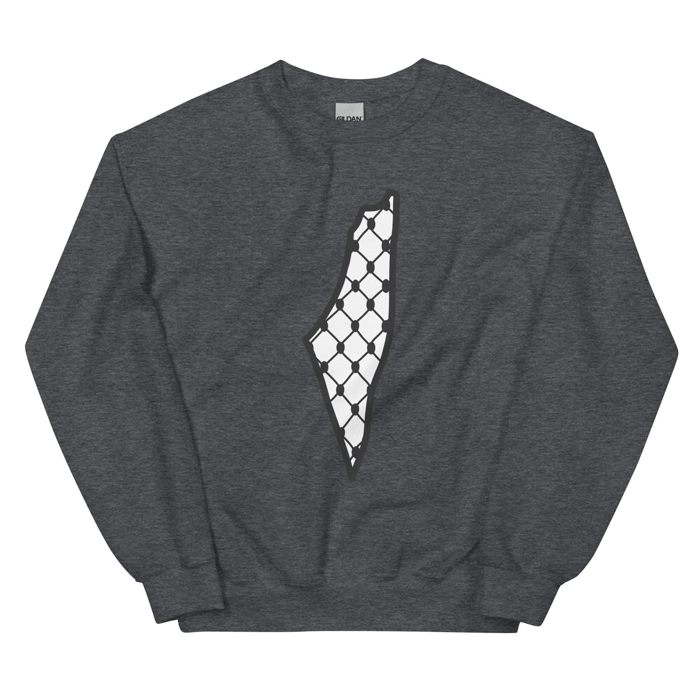 Prints of Palestine: Keffiyeh Crewneck