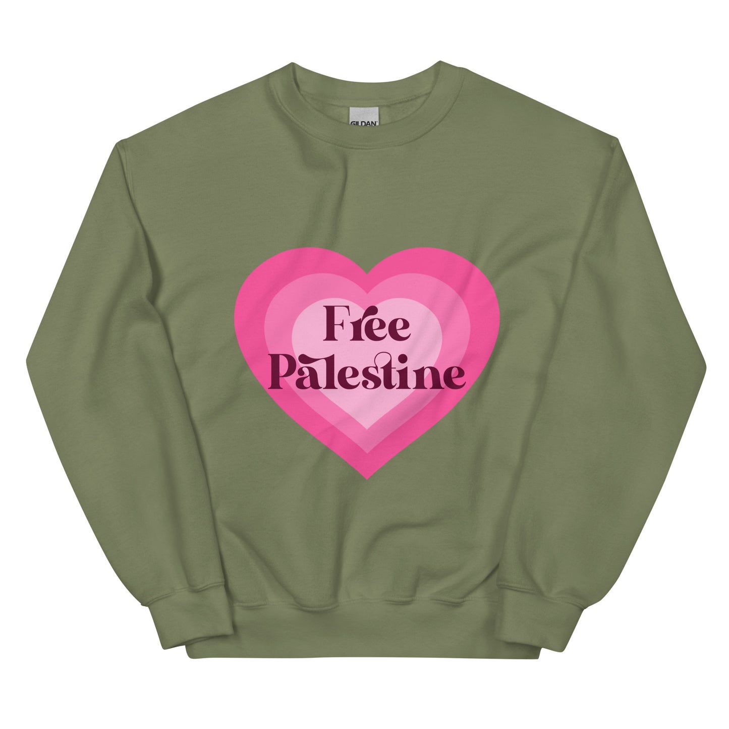 💗Free Palestine💗 Crewneck