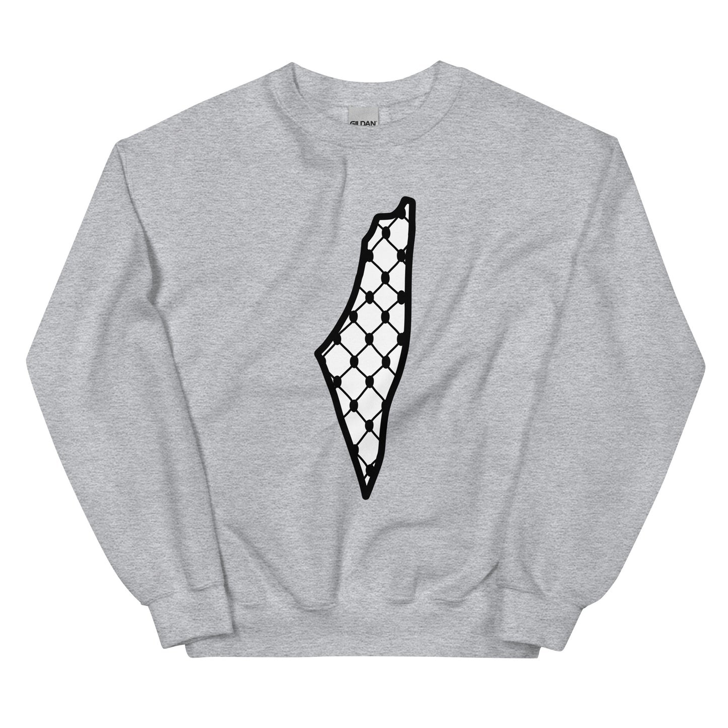 Prints of Palestine: Keffiyeh Crewneck