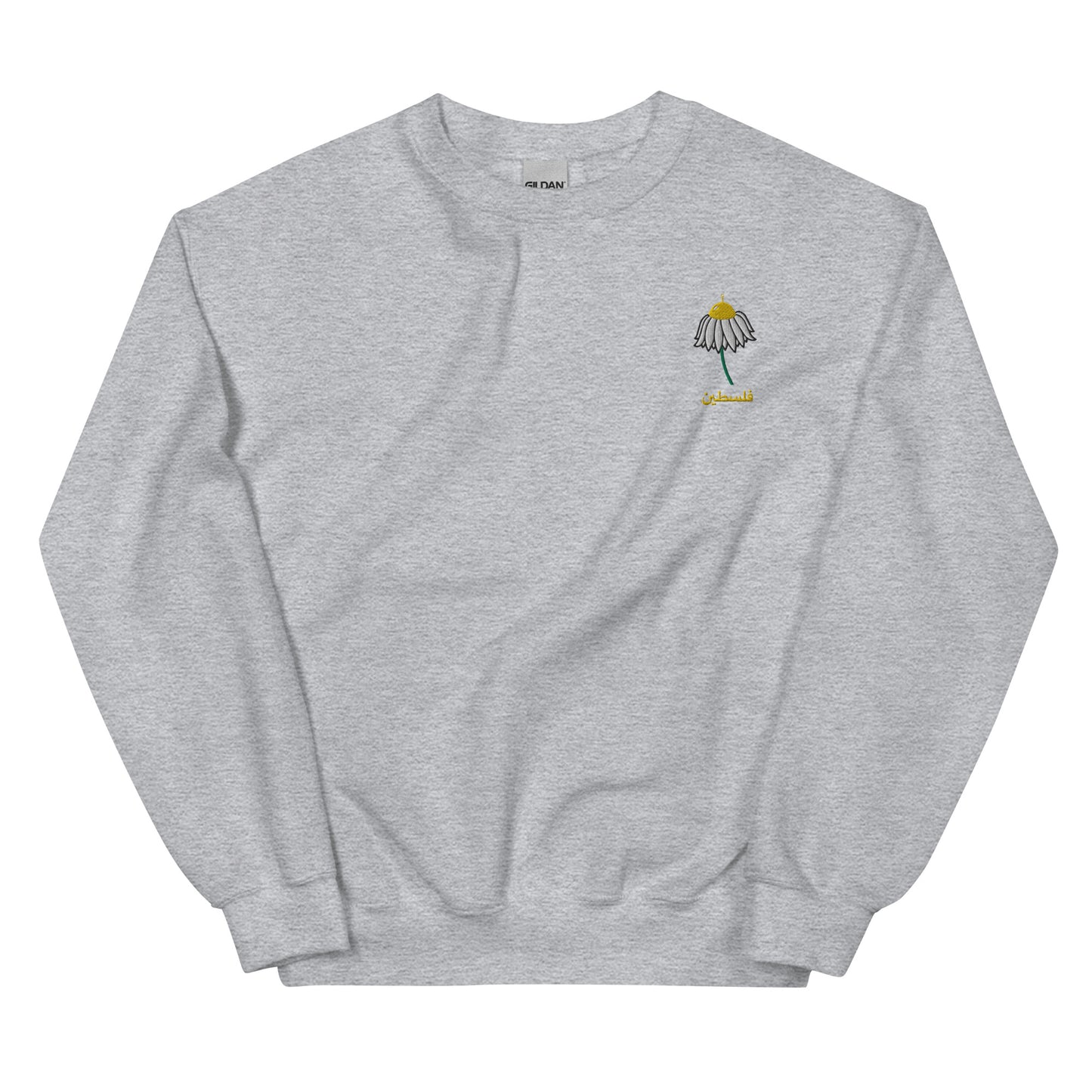 Petals of Palestine Embroidered Crewneck