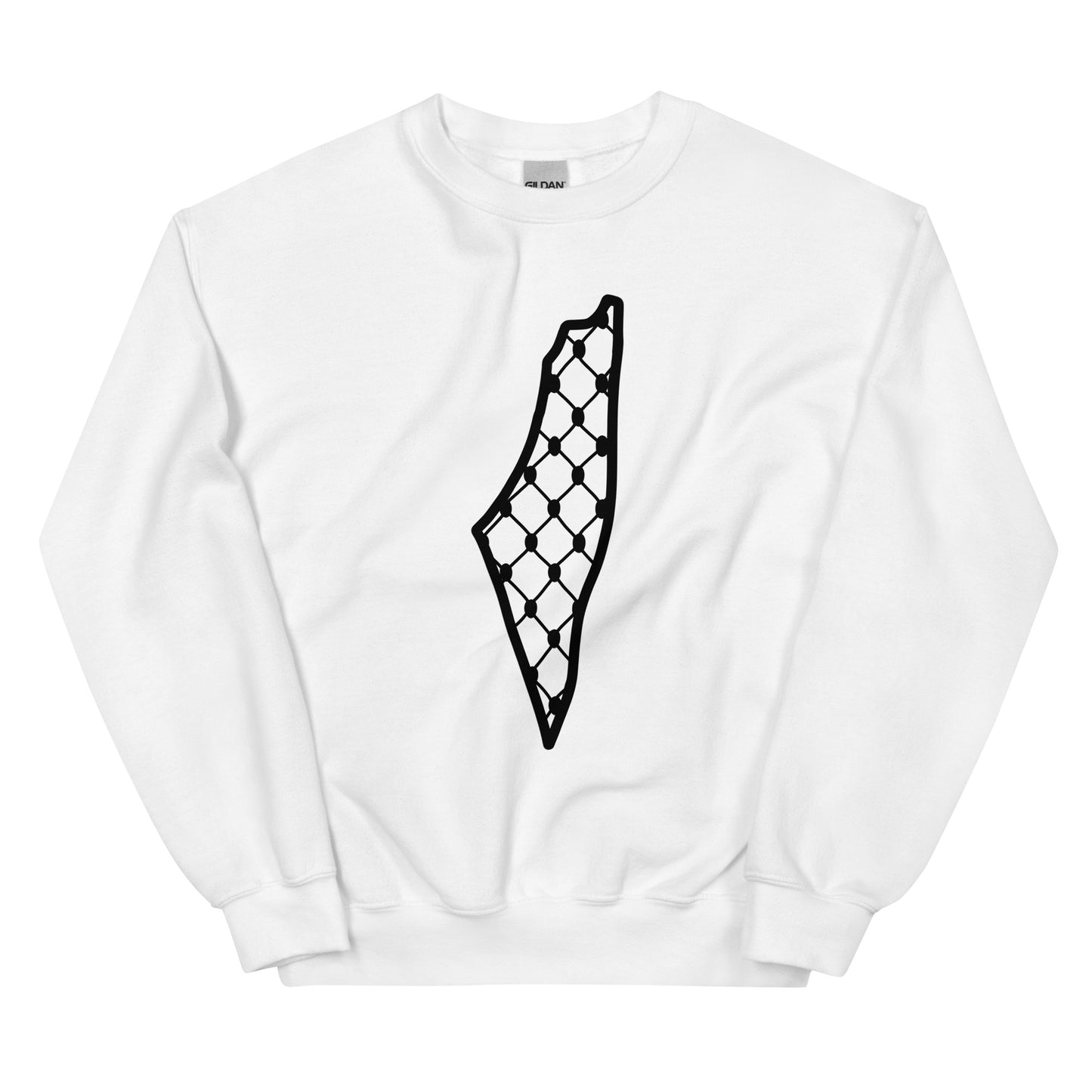 Prints of Palestine: Keffiyeh Crewneck