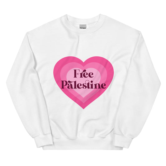 💗Free Palestine💗 Crewneck