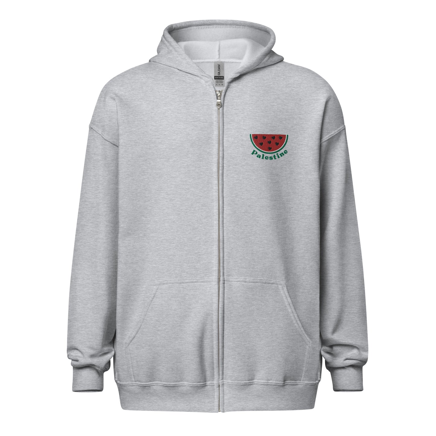 Palestine Melon Zip-Up