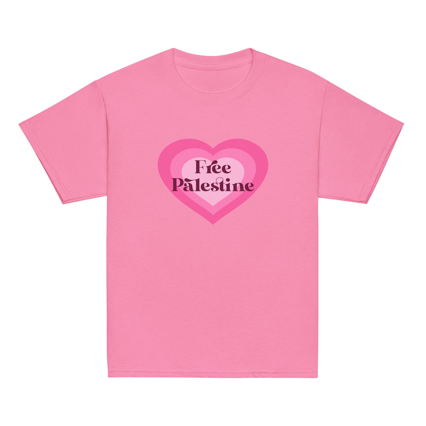 Kids 💗Free Palestine💗 Short Sleeve Shirt