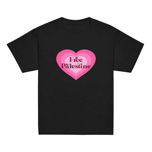 Kids 💗Free Palestine💗 Short Sleeve Shirt