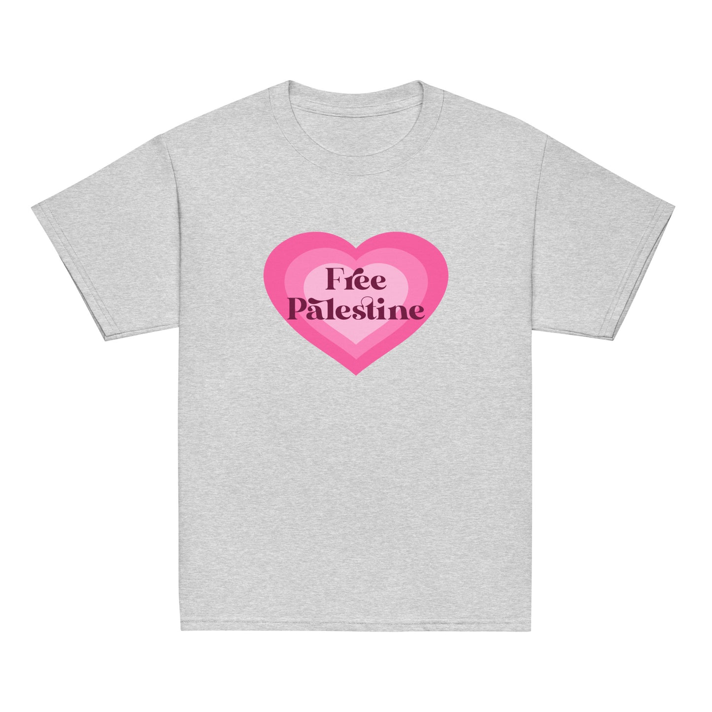 Kids 💗Free Palestine💗 Short Sleeve Shirt